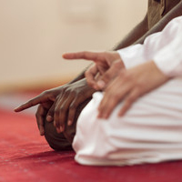 Namaz in Herem Image